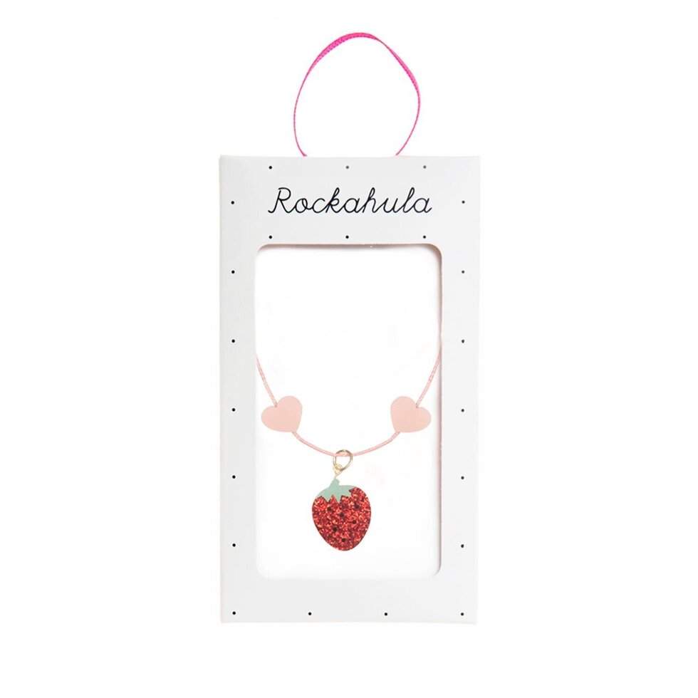 Collana regolabile Fragola e Ape