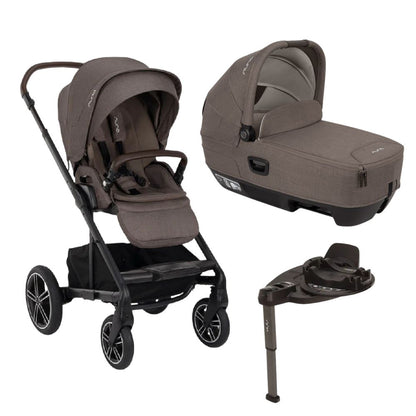 Nuna Duo Mixx Next con navicella Cari e base rotante Curv