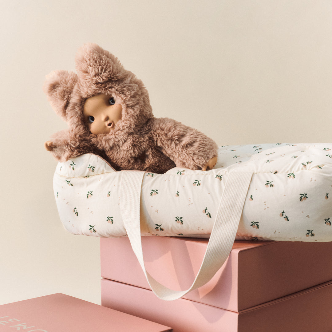 Culla Portatile Portabambole in Cotone Biologico Melisse - Dai 3 anni
