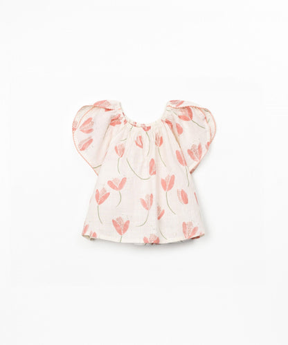 TÚNICA IN TESSUTO CON STAMPA