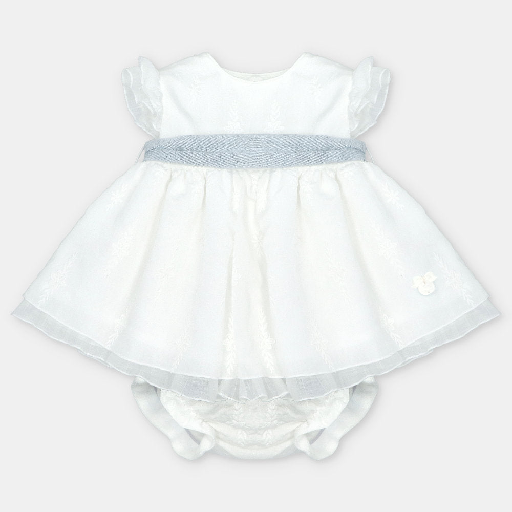 COMPLETO VESTITO-COULOTTE TESSUTO BAMBINA VICTORIA