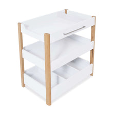 Mobile fasciatoio 50x80 cm con ripiani legno/bianco - Neo Dadá