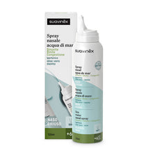 Spray nasale acqua di mare Ipertonico Menta e Aloe - 100% Naturale - Da 6 anni