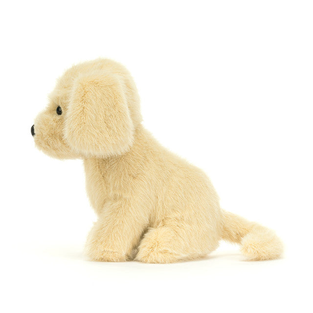 Peluche morbido Golden Puppy - Il Compagno di Passeggiate