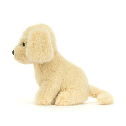 Peluche morbido Golden Puppy - Il Compagno di Passeggiate