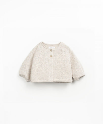 Cardigan in jersey