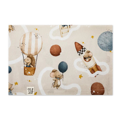Mussola Neonato in 100% Bamboo Organico - Made in Italy - 90x70cm