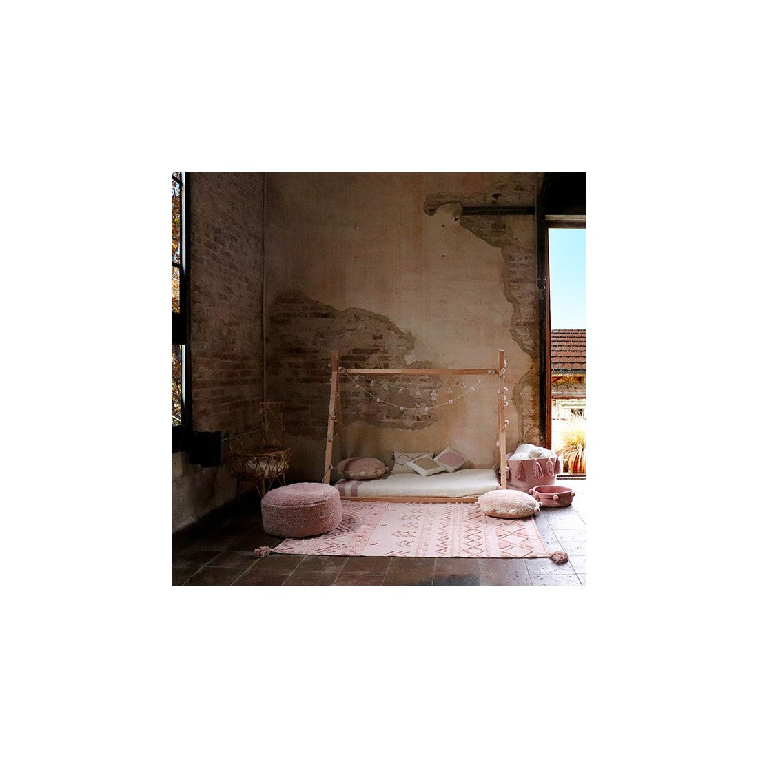 Tappeto lavabile Tribù in cotone - 120x160cm