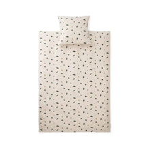 Set Copripiumino e federa Carl - 140x200 cm - 100% Cotone Biologico
