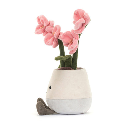 Peluche morbido orchidea rosa