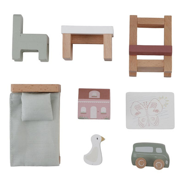 Set camera dei bambini - Set per arredare Casa delle bambole