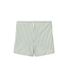 Pantaloncini da Bagno in Seersucker Anti-UV 40+ - Regolabili e in Tessuto Riciclato GRS