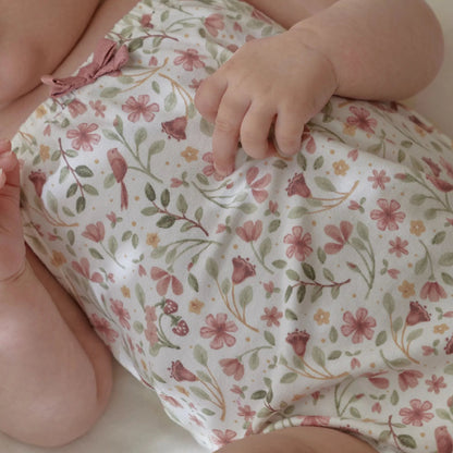 Body Smanicato in Cotone Biologico 'Fairy Garden'