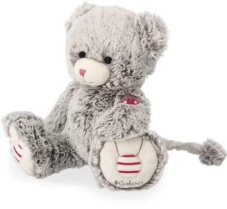 Peluche musicale grigio prestige - 31cm