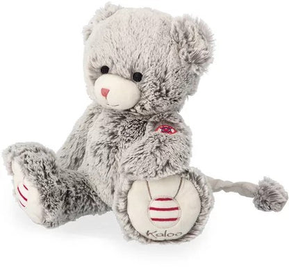 Peluche musicale grigio prestige - 31cm