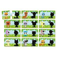 Puzzle - Gli animali e la loro ombra