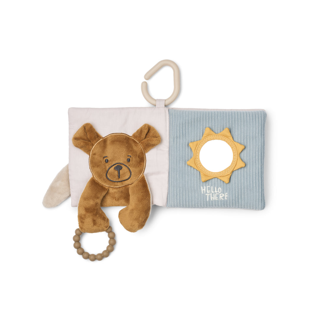 Libretto Sensoriale in Morbido Peluche con Massaggiagengive