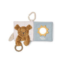 Libretto Sensoriale in Morbido Peluche con Massaggiagengive