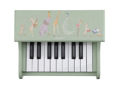 Pianoforte in Legno FSC 'Safari Friends' Little Dutch - Dai 3 anni