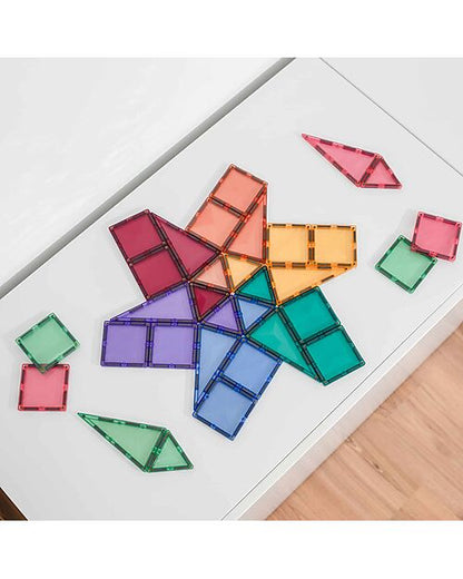 32 Pezzi - Tessere Magnetiche - Confezione Mini - Pastello - 100% Plastica ABS Atossica