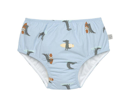 Costume contenitivo crocodile sky blue