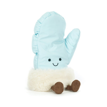 Peluche morbido guanto Mitten