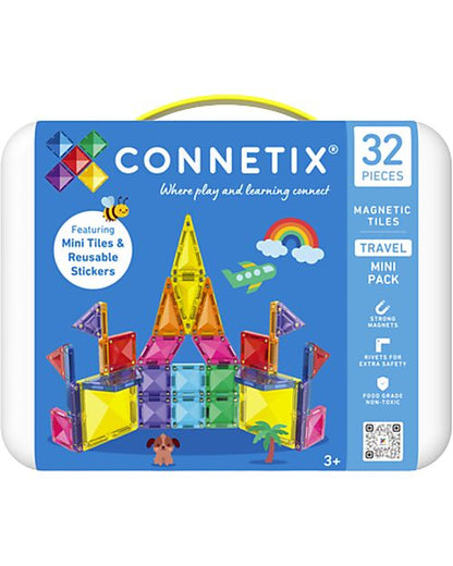 32 Pezzi - Tessere magnetiche - Mini pack da viaggio - 100% Plastica ABS Atossica