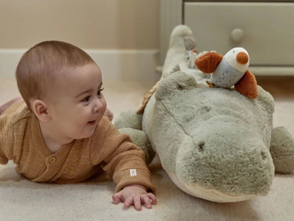 Peluche Multi-Attività XL 'Coccodrillo' Safari Friends Little Dutch - Dai 0+mesi