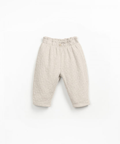 Pantalone in jersey decorato
