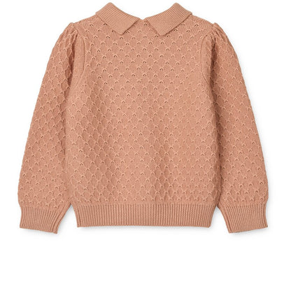 Cardigan in maglia JANE - 50% Cotone e 50% Lana