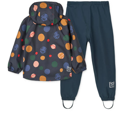 Set antipioggia pedia - completo giacca e pantaloni wateroproof
