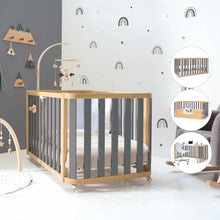 Lettino evolutivo Crea DUE PLUS - Lettino-Letto montessoriano-Scrivania