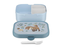 Lunch Box con divisori - Porta pranzo con forchetta