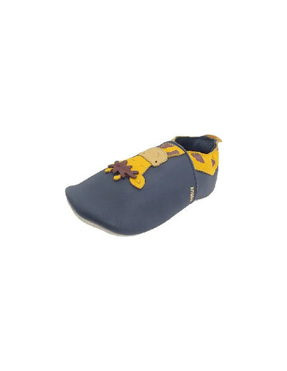 Scarpine Soft Sole Giraffa Navy