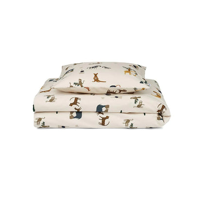 Set Copripiumino e Federa Ingeborg - 100x135 cm - 100% Cotone biologico