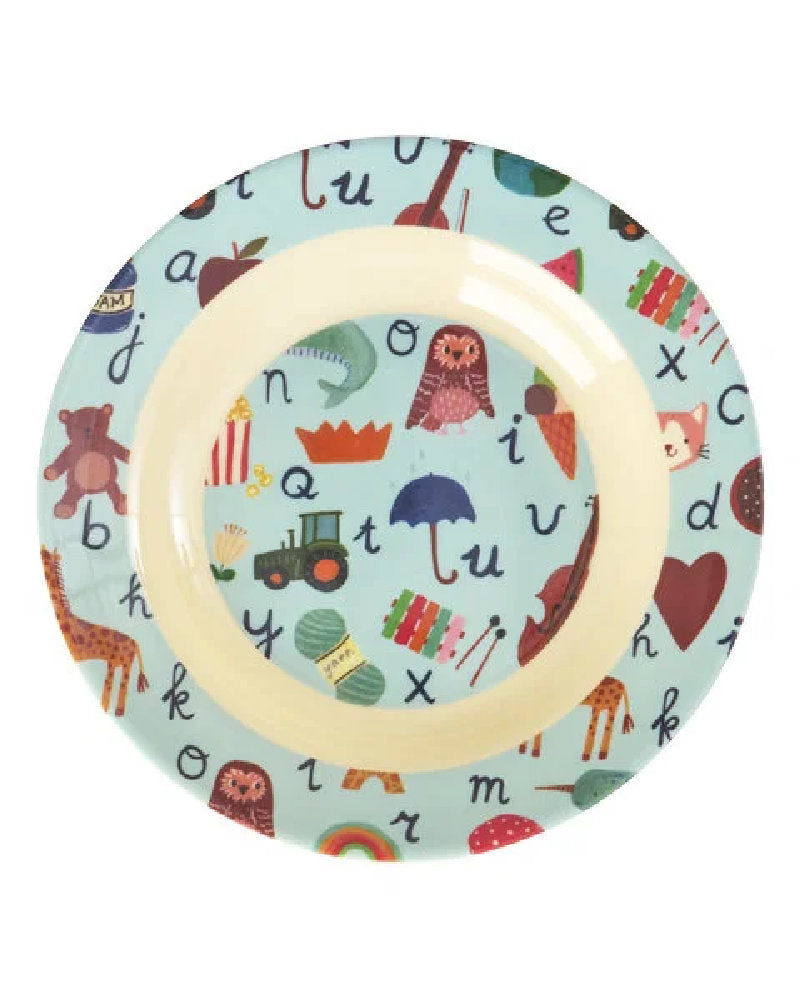 Piatto fondo per bambini in melamina