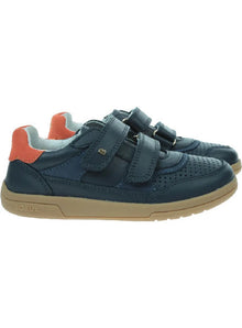 Scarpine Kid Plus Hunter Navy Nasturtium