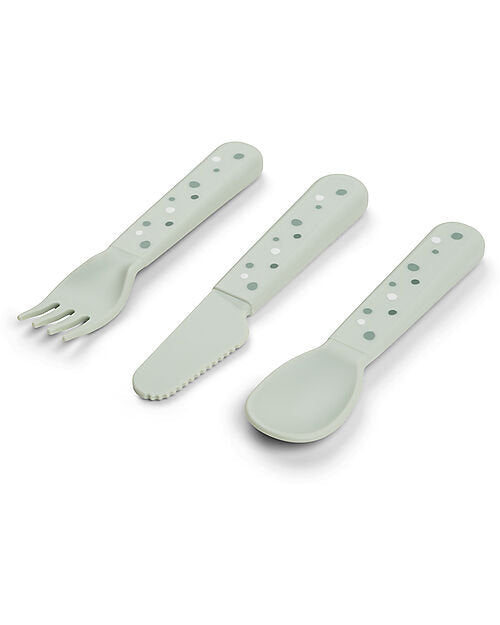 Set posate Foodie Happy Dots - 100% PP Alimentare