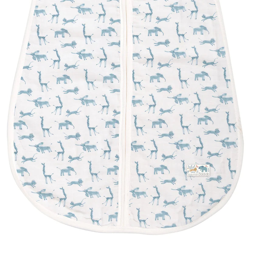 Sacco nanna estivo Tog 1.0 Animali - In mussola di cotone