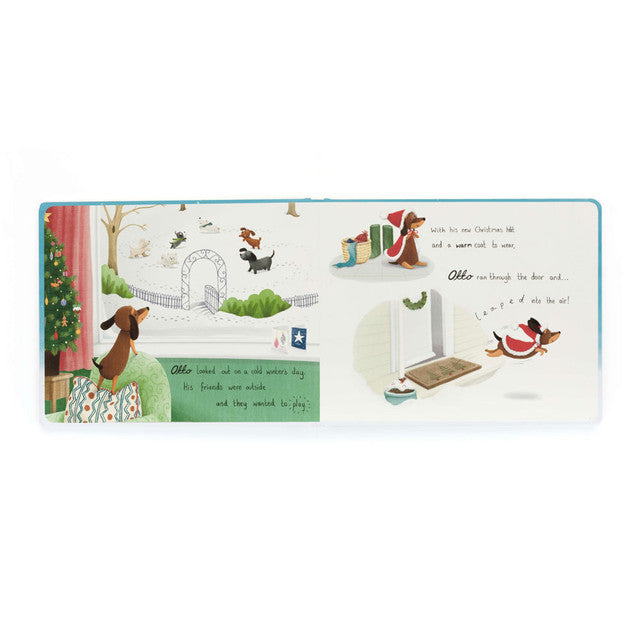 Otto's Snowy Christmas - Jellycat Book