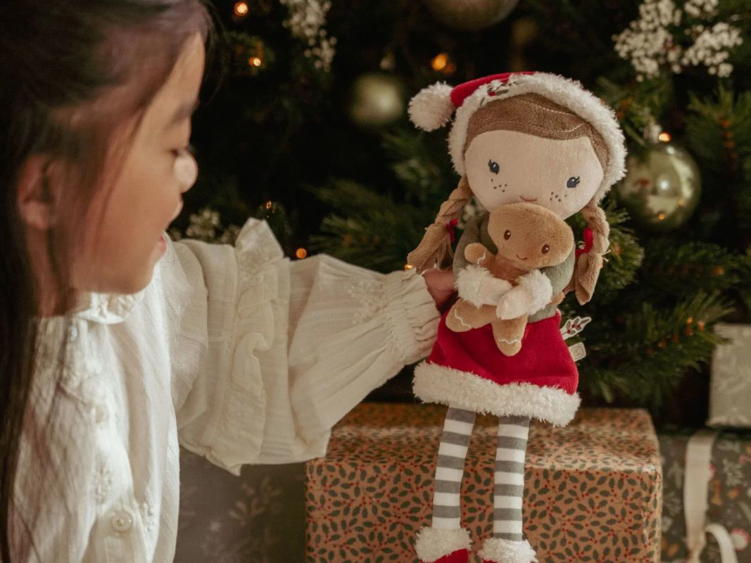 Bambola morbida Elfa Rosa 35cm