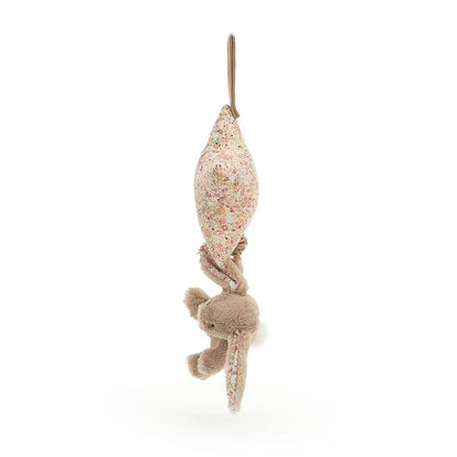 Carillon peluche coniglio beige