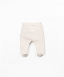 LEGGINGS DI MAGLIA CON PIEDE