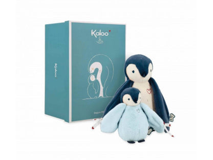Coppia di Peluche Genitore e Cucciolo - Set Due Peluche Abbracciabili con Cofanetto Regalo (25 cm e 15 cm)
