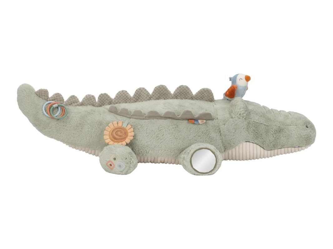 Peluche Multi-Attività XL 'Coccodrillo' Safari Friends Little Dutch - Dai 0+mesi