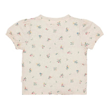 Blusa Camicetta Bambina in Cotone Biologico Effetto Lino - Stampa Fairy Bloom