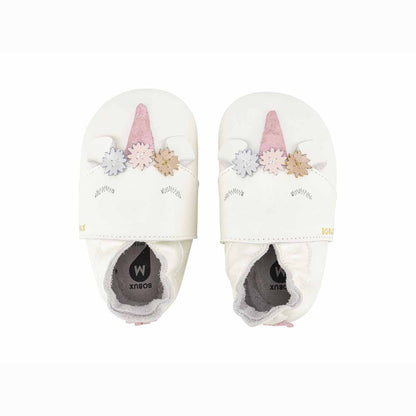 Scarpine Soft Sole Unicorno Perla