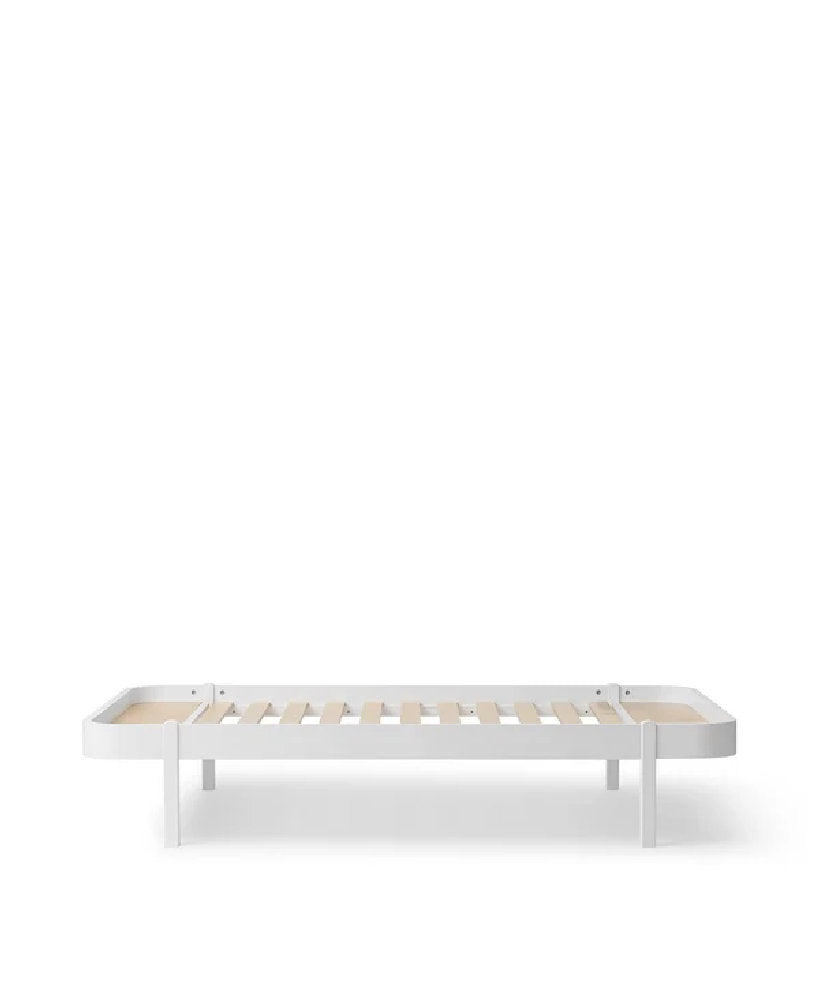 Letto singolo in Legno 'Wood Lounger Bed' (120 x 200 cm)