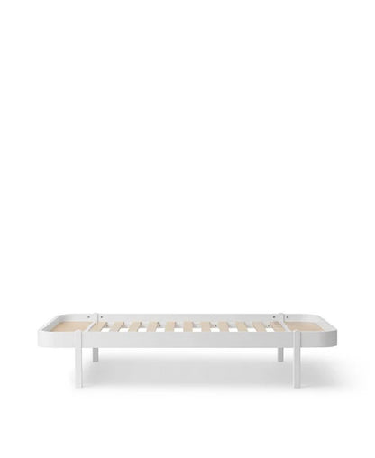 Letto singolo in Legno 'Wood Lounger Bed' (120 x 200 cm)