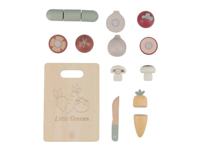 Set di verdure da tagliare - In legno